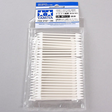 Tamiya 87107 Craft Cotton Swab Triangular Medium 50pc